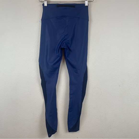 Good American High Waisted Power Leggings Mesh Blue - Picture 4 of 12